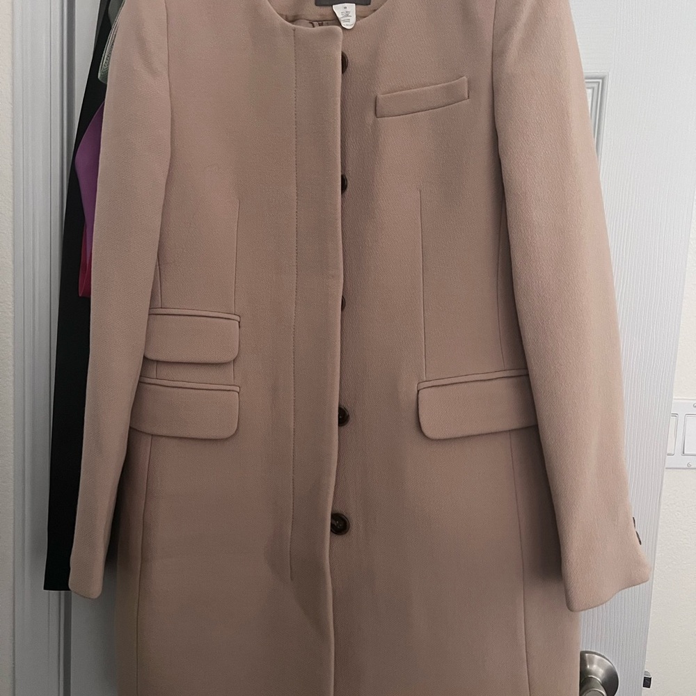 J. Crew Tan Textured Jacket